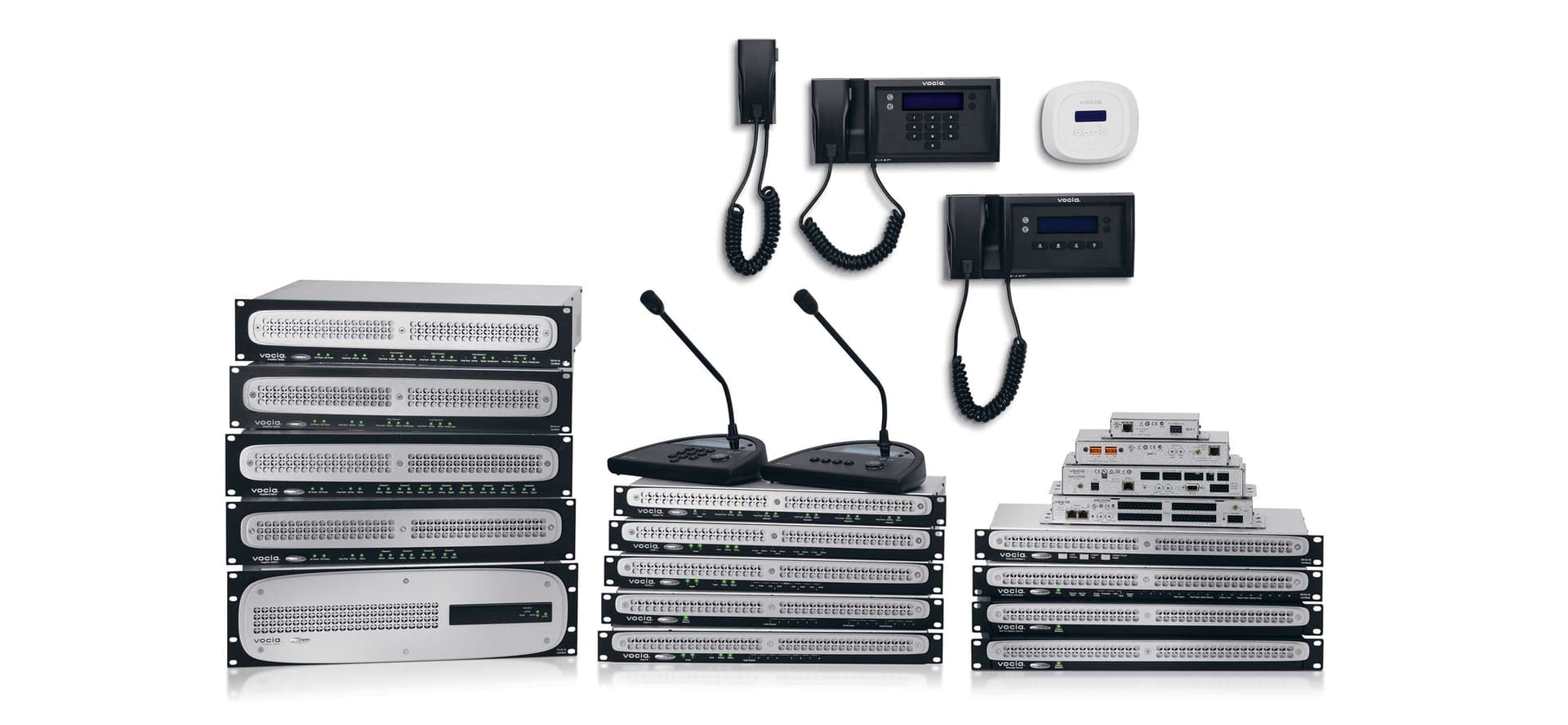 Biamp Vocia Desktop Paging Microphone